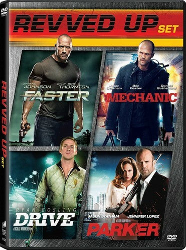 Drive / Parker / Faster / The Mechanic (DVD)