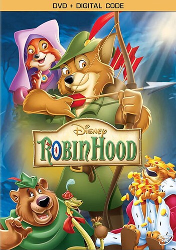 Robin Hood (DVD, 1973)