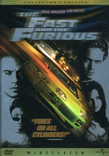 The Fast and the Furious (DVD, 2001)