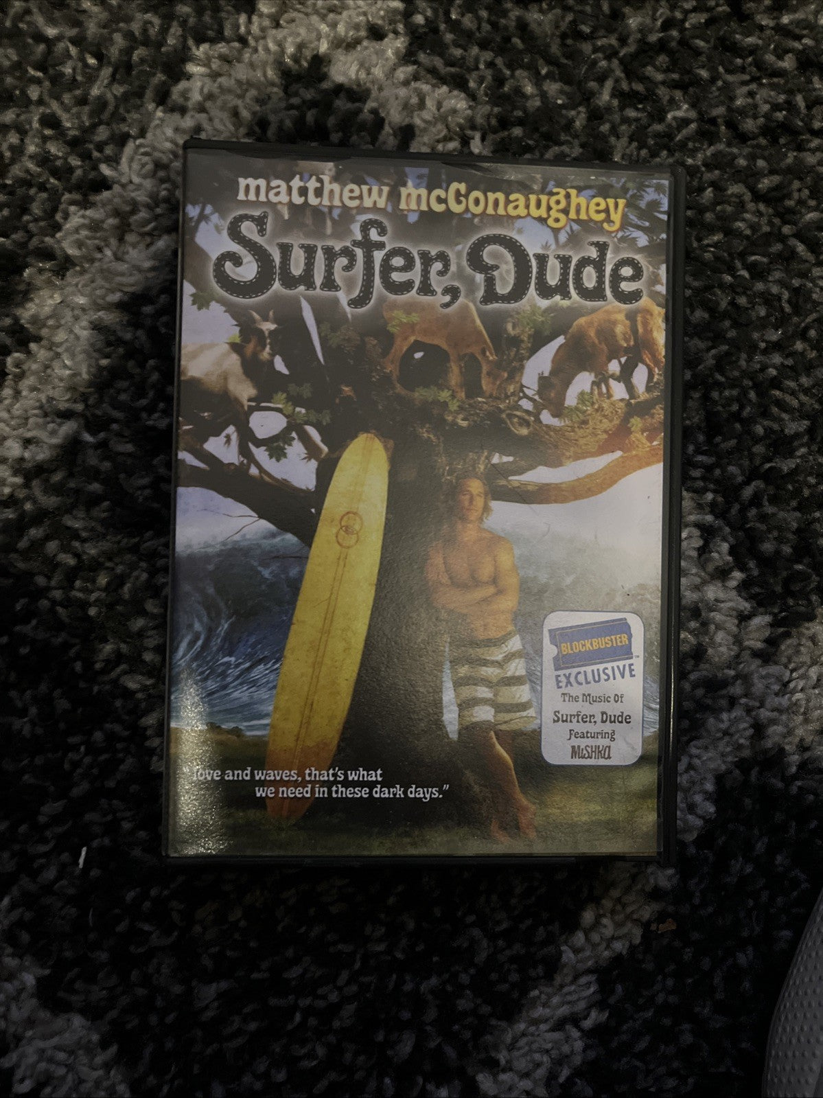 Surfer, Dude (DVD, 2008, Blockbuster Exclusive) Matthew McConaughey